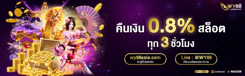 WY88-โปรโมชั่นคืนเงิน